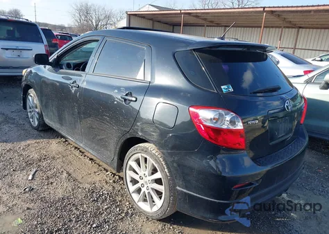 2009 Toyota Matrix Xrs z USA, uszkodzony, nr VIN 2T1GE40E99C001475
